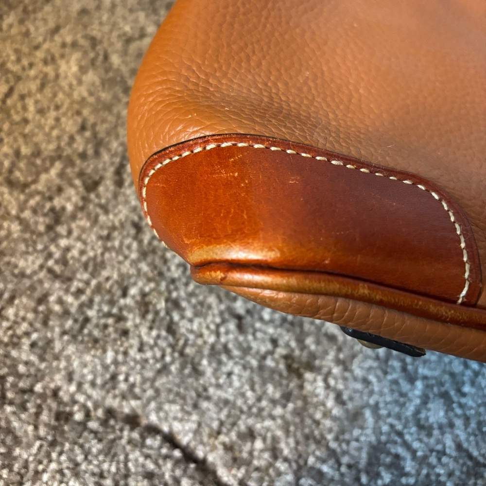 Dooney & Bourke Brown Pebble Grain Hobo - Picture 5 of 6